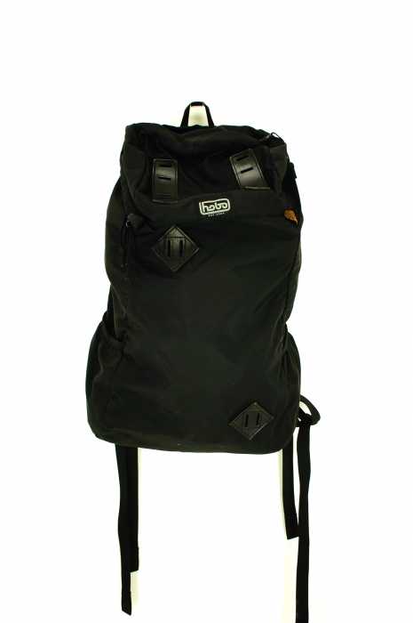 hobo（ホーボー） CELSPUNR Nylon SLOPE 35L バックパック ブラック リュック メンズ バッグ