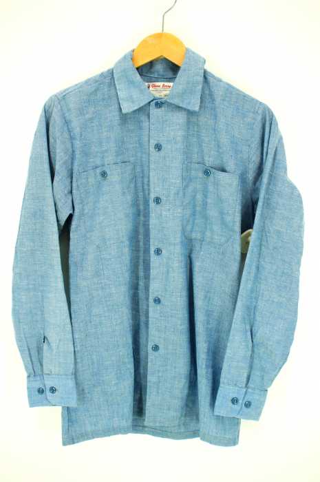 GLENN BERRY(グレンベリー) 70s Deadstock Chambray Shirts メンズ トップス