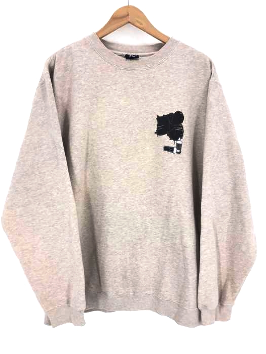 Stussy(ステューシー) スプレーペイントモチーフプリント スウェットトレーナー メンズ トップス