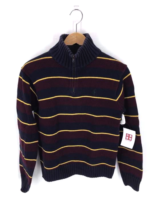 Polo by RALPH LAUREN（ポロバイラルフローレン） ハーフジップコットンニット レディース トップス