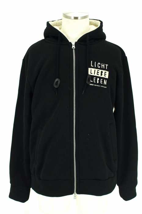 Graniph グラニフ 刺繍入り裏起毛ジップアップパーカー メンズ トップス ブランド古着買取販売バズストア