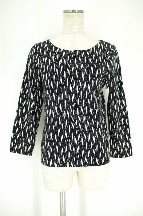 LAURA ASHLEY (ローラアシュレイ) 総柄カットソー レディース トップス