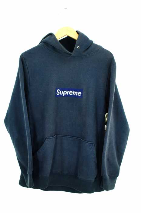 Supreme （シュプリーム） 紙タグ　BOXLOGO刺繍プルオーバーパーカー メンズ トップス