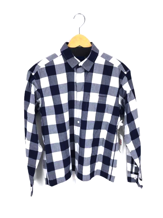 BEAMS（ビームス） フェイクレイヤード ギンガムチェックシャツ メンズ トップス