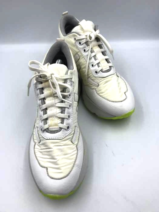 RUCO LINE（ルコライン） 4000 GRESSAN GENERATION WHITE YELLOW 厚底スニーカー レディース シューズ