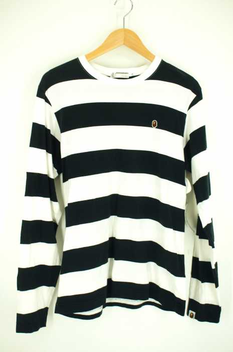 A BATHING APE（アベイシングエイプ） ボーダーカットソー メンズ トップス