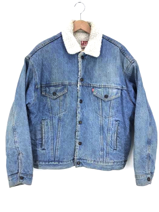 Levis(リーバイス) SAN FRNCISCO デニムボアランチジャケット 80-90S メンズ アウター
