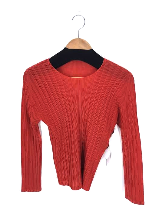 PLEATS PLEASE ISSEY MIYAKE（プリーツプリーズイッセイミヤケ） プリーツクルーネックカットソー レディース トップス