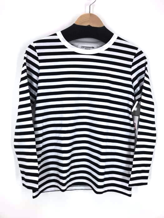 DEUXIEME CLASSE（ドゥーズィエムクラス） L EFFRONTEE PARIS ボーダーTシャツ レディース トップス
