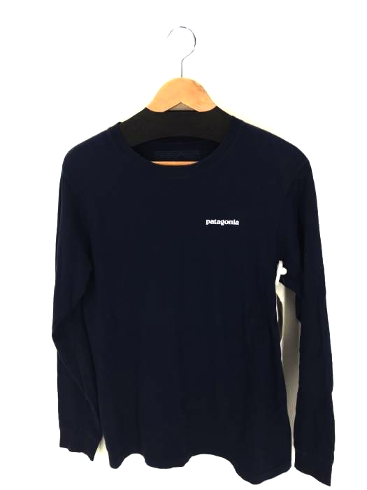 patagonia（パタゴニア） ロゴプリントロングスリーブTシャツ メンズ トップス