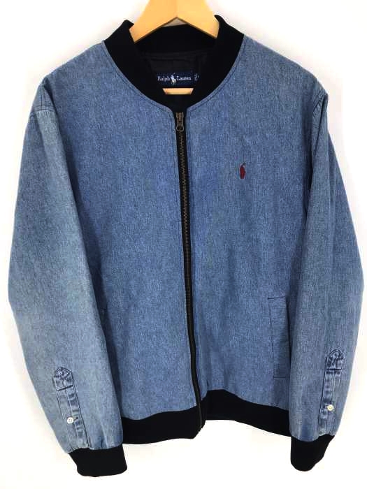 RALPH LAUREN（ラルフローレン） デニムベースボールジャケット メンズ アウター