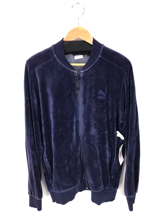 PUMA（プーマ） Velour T7 Jacket ベロアジャケットブルゾン メンズ アウター