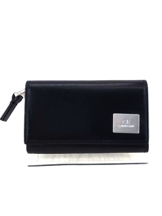 ck Calvin Klein（シーケーカルバンクライン） 小銭入れ 牛革 本革 レザー キーケース 型押し加工 メンズ 財布・ケース