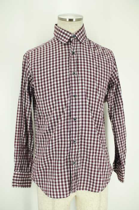 individualized shirts（インディヴィジュアライズドシャツ） チェック柄コットンボタンシャツ メンズ トップス