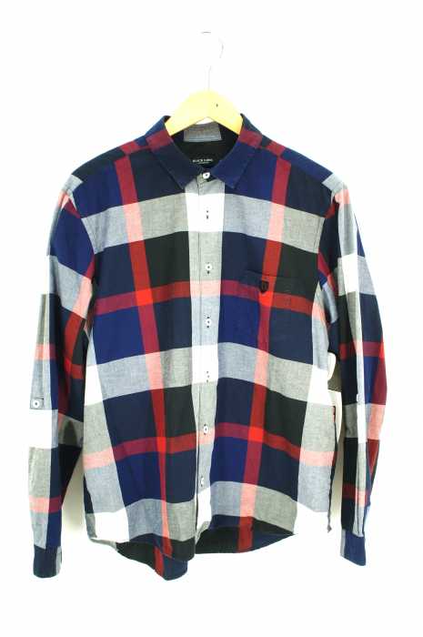 BURBERRY BLACK LABEL （バーバリーブラックレーベル） チェック柄ボタンシャツ メンズ トップス