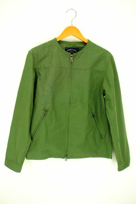 UNITED ARROWS green label relaxing (ユナイテッドアローズグリーンレーベルリラクシング) BC C/N GGRN ノーカラーブルゾン メンズ アウター