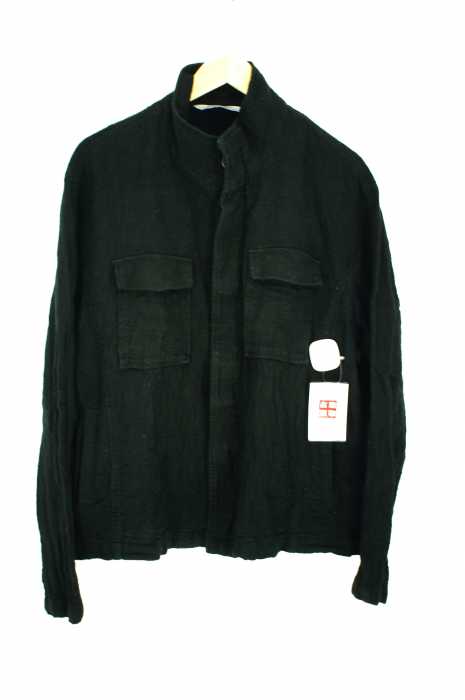 ZARA MAN （ザラマン） 比翼リネンシャツジャケット メンズ アウター
