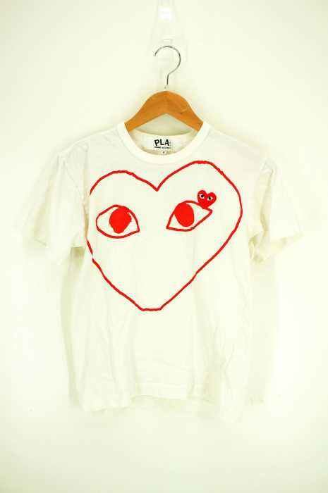 PLAY COMME des GARCONS （プレイコムデギャルソン） AD2011　フロントプリント半袖Tシャツ メンズ トップス