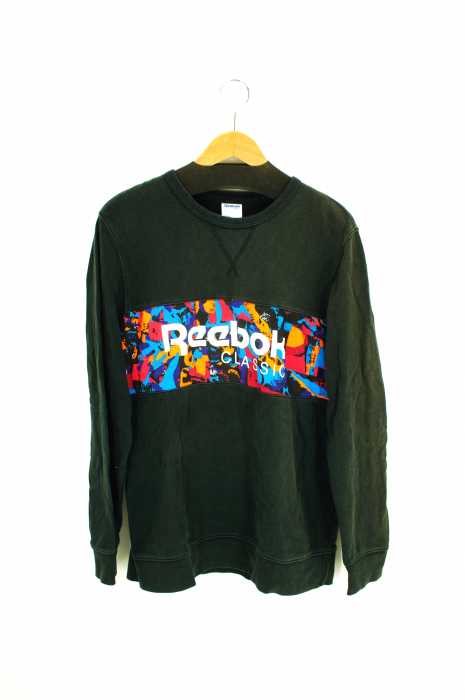 Reebok (リーボック) ARCHIVE STRIPE CREW メンズ トップス