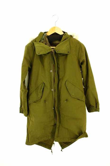 BEAUTY & YOUTH UNITED ARROWS (ビューティーアンドユースユナイテッドアローズ) ライナー付きモッズコート フォックスファー レディース アウター