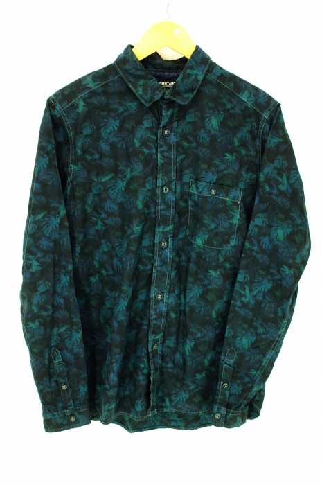 the POOL aoyama × WHITE MOUNTAINEERING（ザプールアオヤマホワイトマウンテニアリング） Black Mountaineering 総柄シャツ メンズ トップス