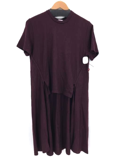 CLANE(クラネ) バックロングドレープT BACK LONG DRAPE T/S レディース トップス