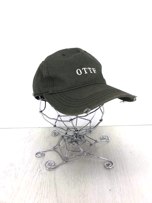 ON THE TURF（オンザターフ） ダメージ加工ロゴキャップ レディース 帽子