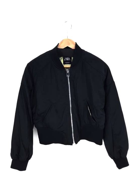 ZARA(ザラ) MA-1 中綿ナイロンジャケット レディース アウター