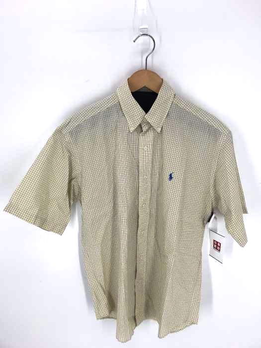 RALPH LAUREN（ラルフローレン） チェック柄ボタンダウン半袖シャツ メンズ トップス