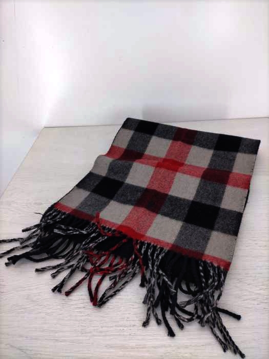 RALPH LAUREN(ラルフローレン) チェックウールマフラー厚手 レディース ファッション雑貨