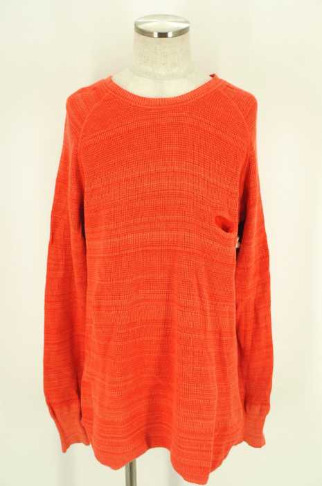 bukht（ブフト） ワッフルサーマルビッグカットソー メンズ トップス