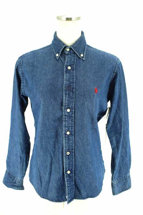 Polo by RALPH LAUREN (ポロバイラルフローレン) 刺繍ロゴボタンダウンシャツ レディース トップス