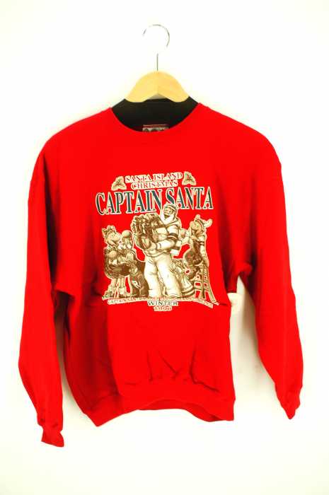 Captain Santa キャプテンサンタ 裏毛 プリントスウェット メンズ トップス ブランド古着買取販売バズストア