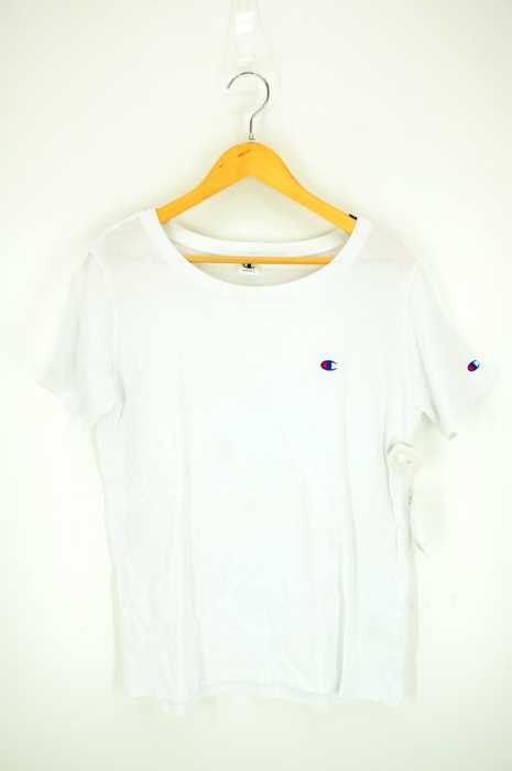 Champion (チャンピオン) ロゴ刺繍Tシャツ レディース トップス