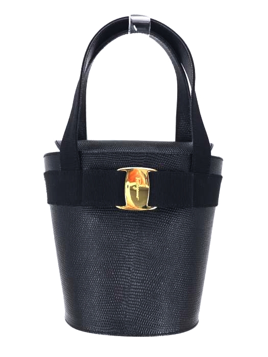 Salvatore Ferragamo（サルヴァトーレフェラガモ） ヴァラリボンハンドバッグ バケツ型 レディース バッグ