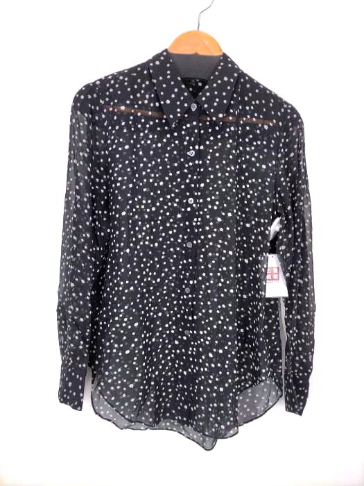theory（セオリー） 総柄シルクシャツブラウス レディース トップス