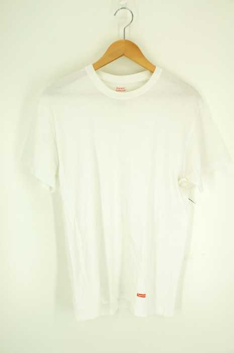 Supreme×Hanes （シュプリーム×ヘインズ） クルーネック半袖Tシャツ メンズ トップス