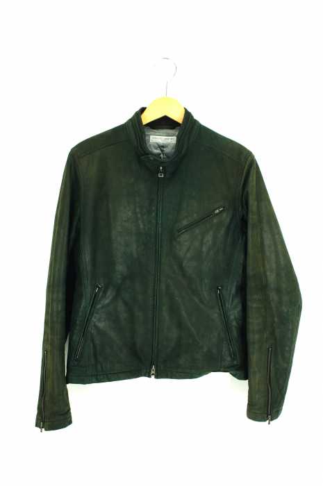 UNITED ARROWS (ユナイテッドアローズ) ラムレザーシングルライダースジャケット メンズ アウター