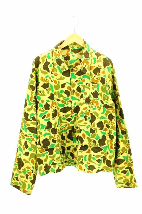 USED古着  （ユーズドフルギ） ハンティングシャツ メンズ トップス