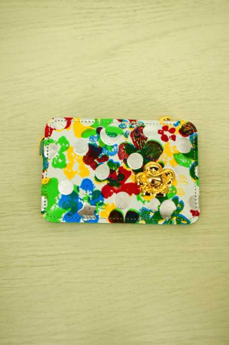 tsumori chisato CARRY(ツモリチサトキャリー) メタリックドット ペイント レディース 財布・ケース