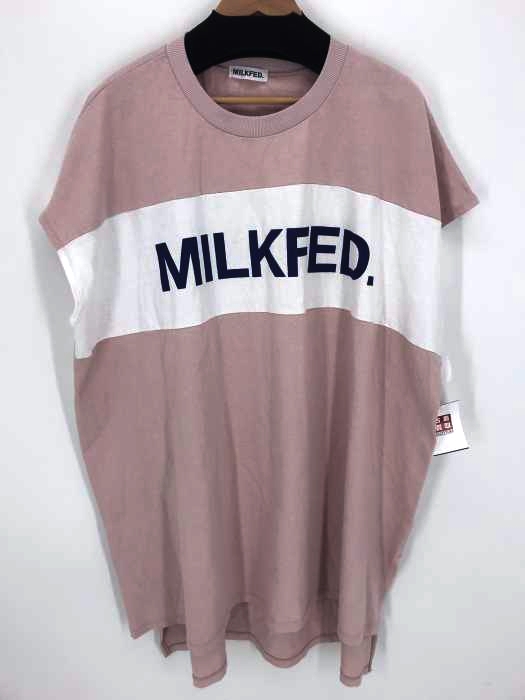 MILKFED.(ミルクフェド) ビッグシルエット ロゴワンピース レディース ワンピース