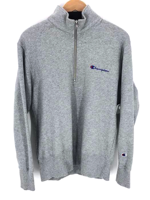 Champion(チャンピオン) ハーフジップスウェットトレーナー メンズ トップス