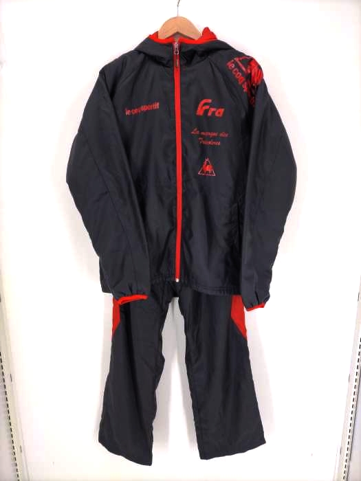 ルコックスポルティフ セットアップ ナイロンジャケット ナイロンパンツM ルコックスポルティフ le coq sportif ナイロンクロスジャケット