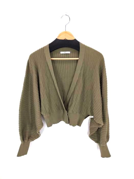 SLY（スライ） SOLID HG DOLMAN SHORT CD ニットカーディガン レディース トップス