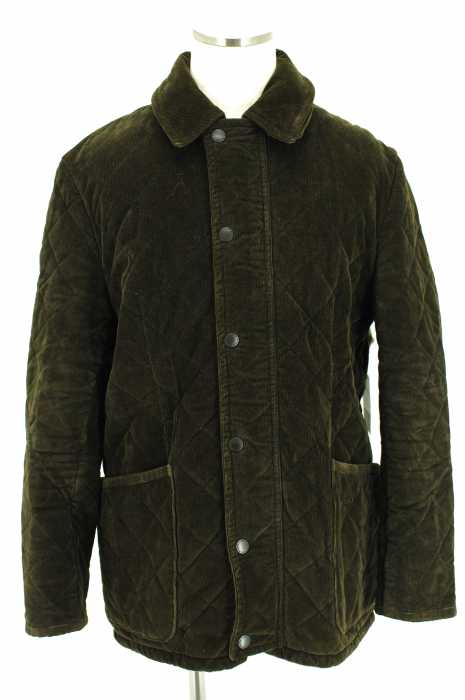 Barbour （バブアー） コーデュロイ素材キルティングジャケット メンズ アウター