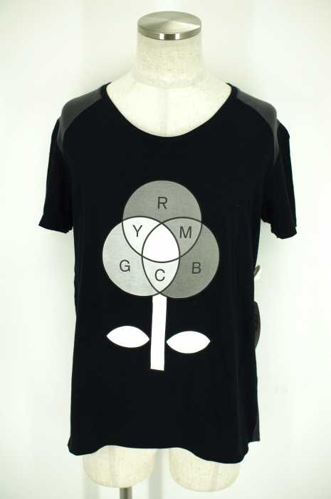 ANREALAGE （アンリアレイジ） 13AW プリントTシャツ メンズ トップス