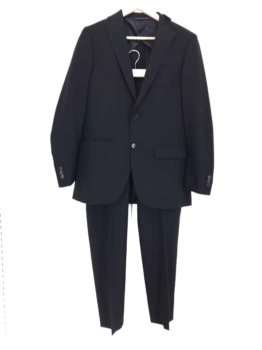 THE SUIT COMPANY（スーツカンパニー） コールドブラックウォッシャブル パンツスーツ スーツセットアップ メンズ セットアップ