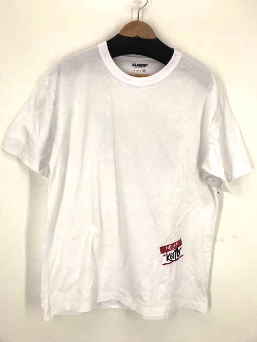 XLARGE（エクストララージ） HELLO MY NAME IS KEITH TEE 半袖 クルーネックTシャツ メンズ トップス