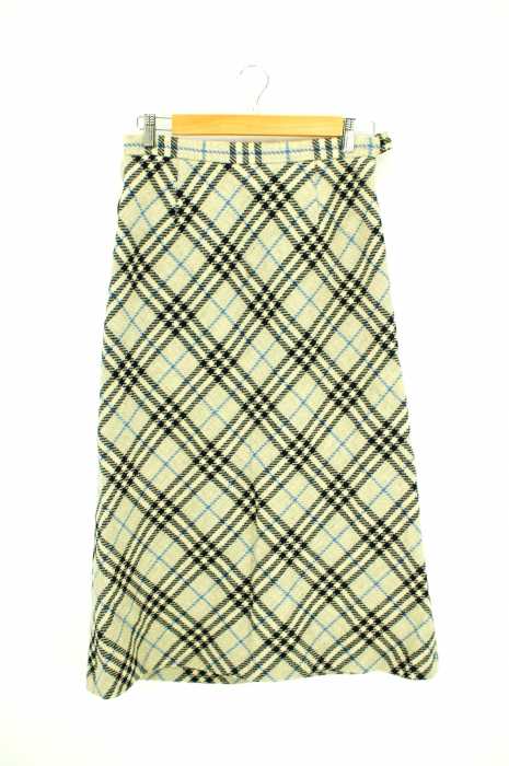 BURBERRY LONDON（バーバリーロンドン） チェック柄ウールスカート レディース スカート