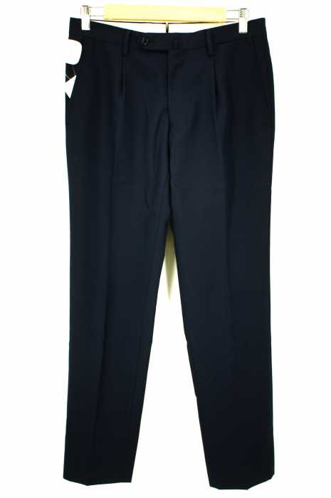 UNITED ARROWS （ユナイテッドアローズ） UADT ウールポリエステル 1プリーツ テーパードパンツ メンズ トップス